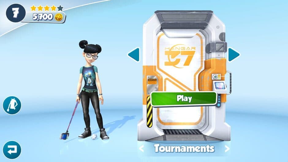 Скриншот 1 из Infinite Minigolf: Hangar 37