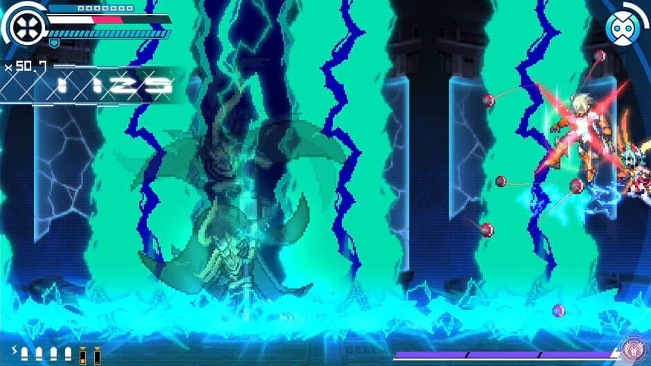 Скриншот 3 из Gunvolt Chronicles: Luminous Avenger iX - Extra Mission: "VS ???"