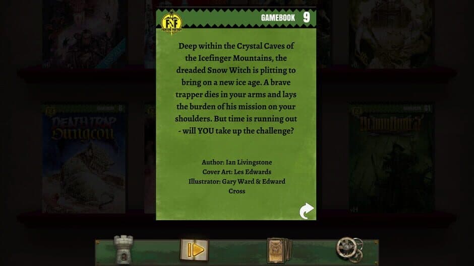 Скриншот 5 из Fighting Fantasy Classics: Caverns of the Snow Witch