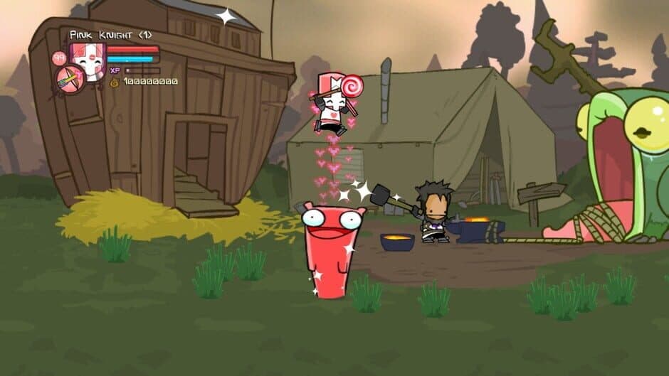Скриншот 2 из Castle Crashers: Pink Knight Pack