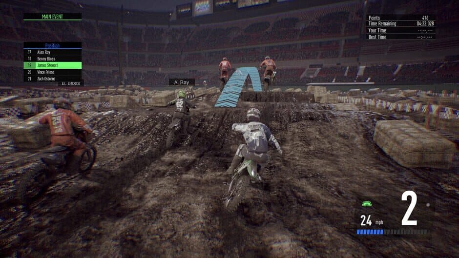 Скриншот 11 из Monster Energy Supercross: The Official Videogame 3 - Great Legends