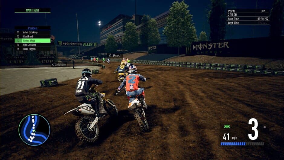 Скриншот 9 из Monster Energy Supercross: The Official Videogame 3 - Monster Energy Cup