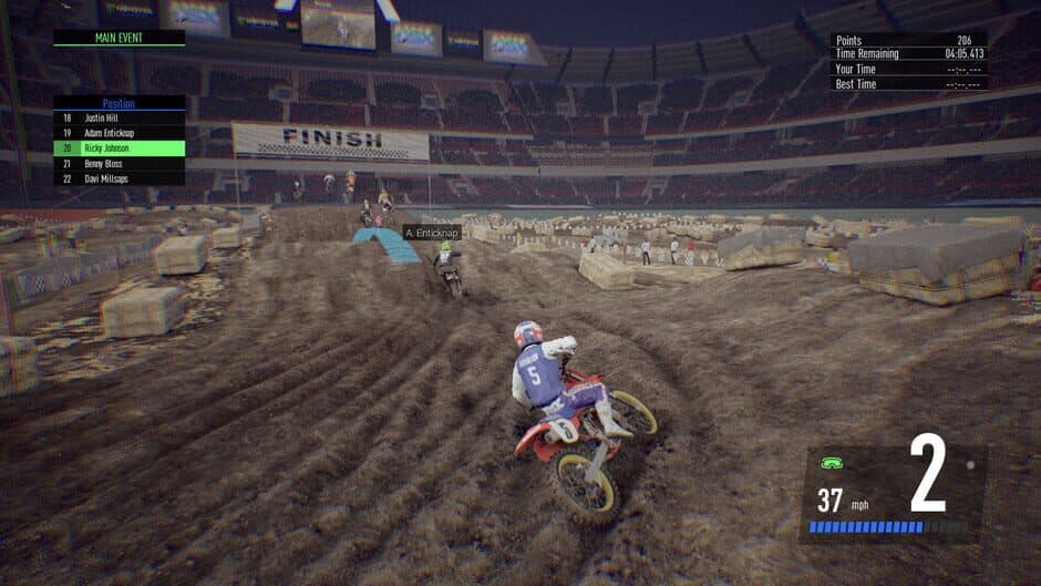 Скриншот 8 из Monster Energy Supercross: The Official Videogame 3 - Great Legends
