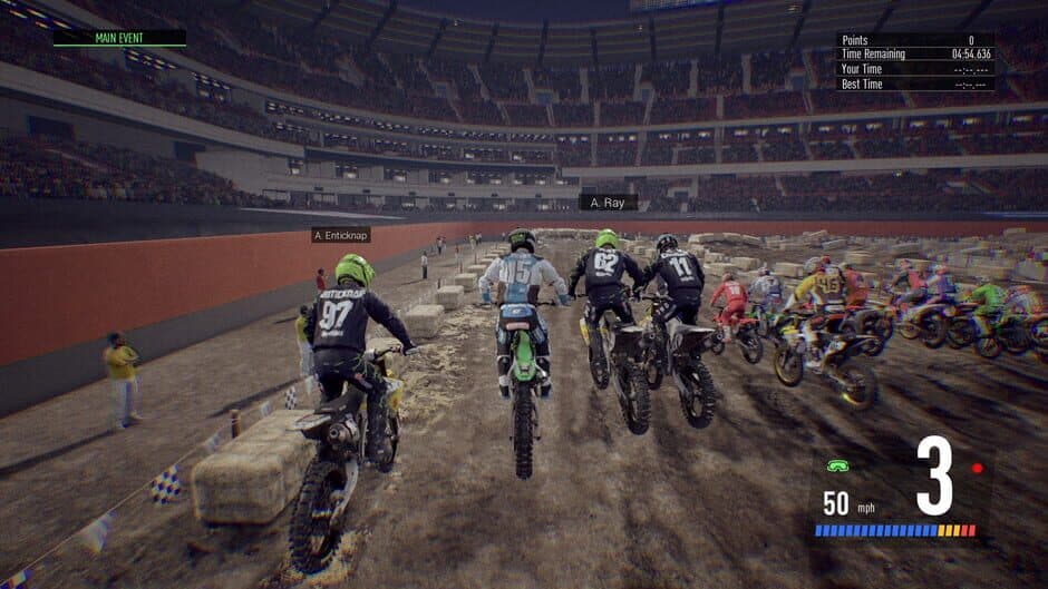 Скриншот 7 из Monster Energy Supercross: The Official Videogame 3 - Great Legends