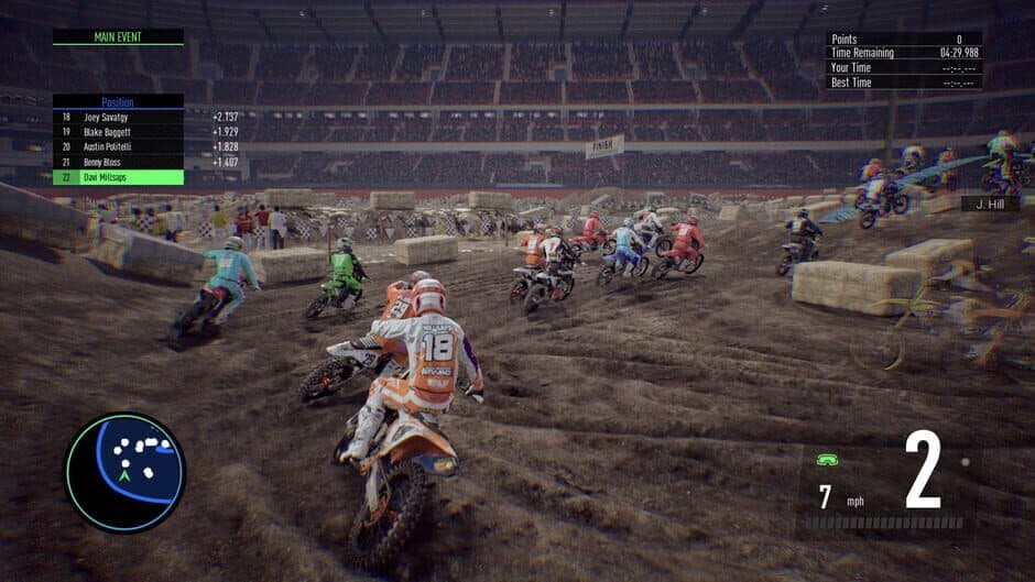Скриншот 1 из Monster Energy Supercross: The Official Videogame 3 - Great Legends