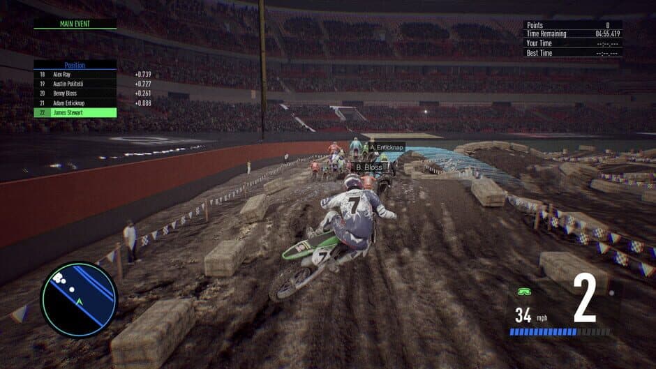 Скриншот 5 из Monster Energy Supercross: The Official Videogame 3 - Great Legends
