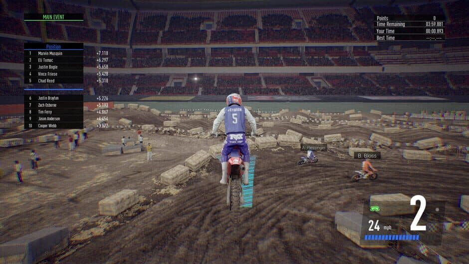 Скриншот 4 из Monster Energy Supercross: The Official Videogame 3 - Great Legends