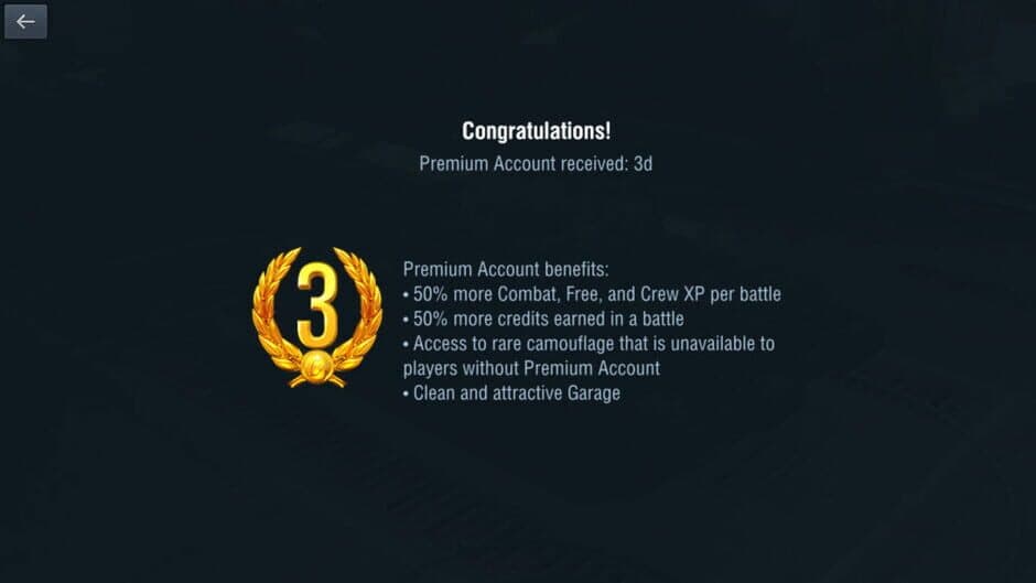 Скриншот 1 из World of Tanks: Blitz - Free Pack