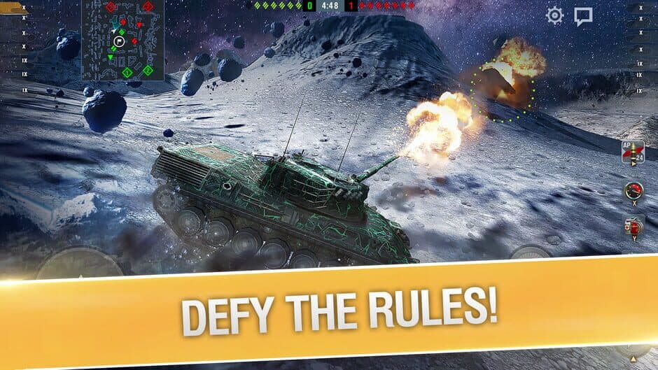 Скриншот 5 из World of Tanks: Blitz - Space Pack