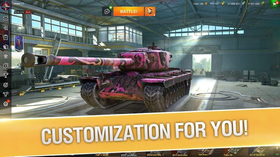 Скриншот 2 из World of Tanks: Blitz - Space Pack