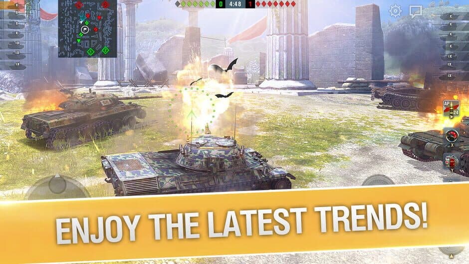 Скриншот 3 из World of Tanks: Blitz - Space Pack