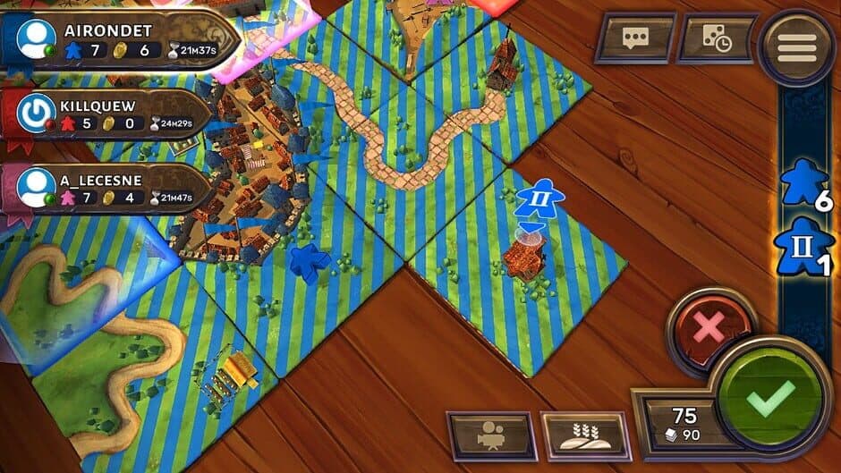 Скриншот 5 из Carcassonne: The Official Board Game - Inns & Cathedrals