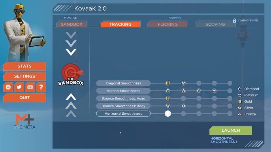 Скриншот 3 из KovaaK 2.0: Tracking Trainer