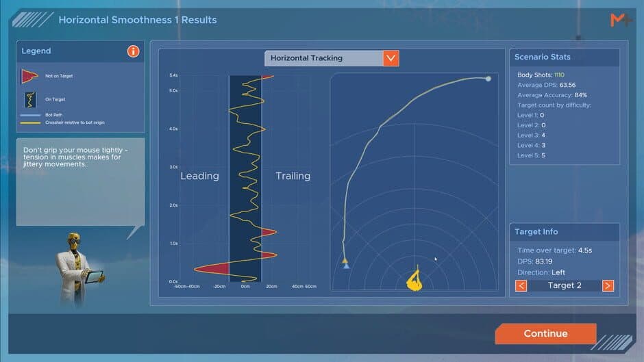 Скриншот 2 из KovaaK 2.0: Tracking Trainer