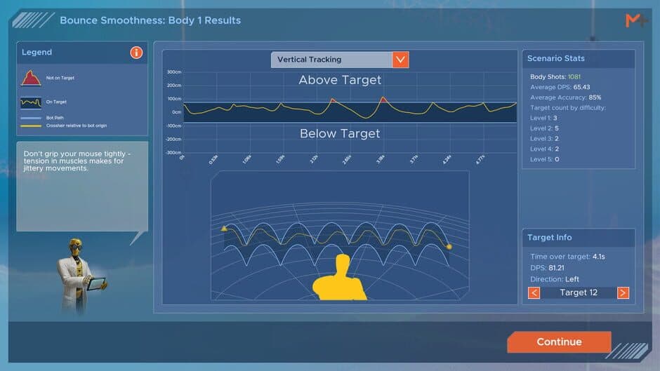 Скриншот 7 из KovaaK 2.0: Tracking Trainer