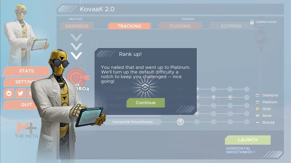 Скриншот 8 из KovaaK 2.0: Tracking Trainer