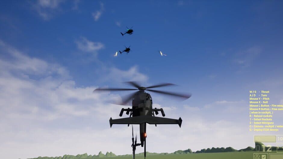 Скриншот 2 из Attack: Helicopter Simulator 2020