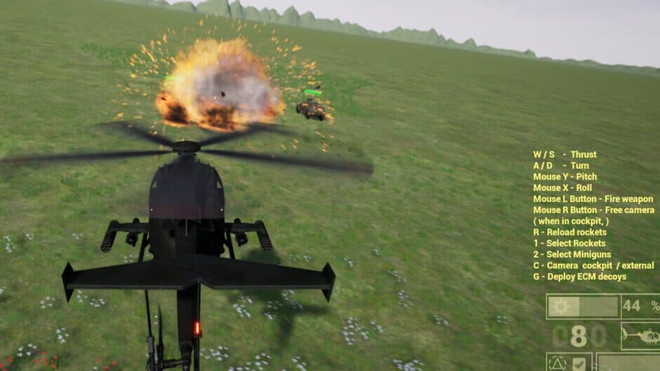 Скриншот 1 из Attack: Helicopter Simulator 2020
