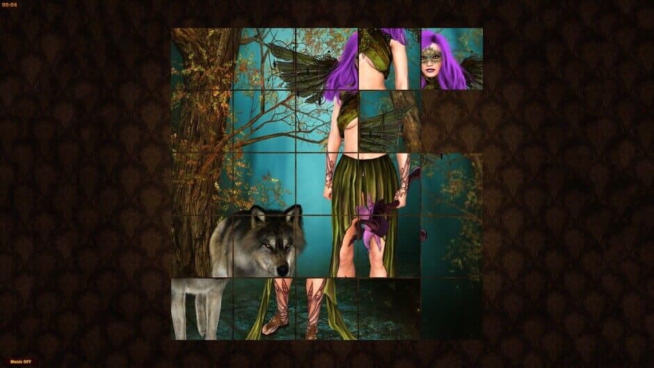 Скриншот 2 из Fantasy Sliding Puzzle 2