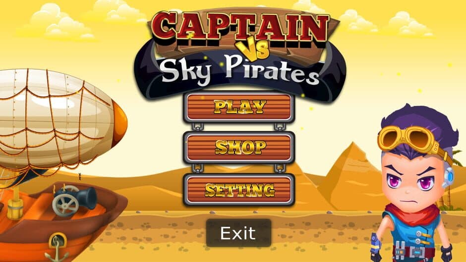 Скриншот 2 из Captain vs. Sky Pirates: Pyramids