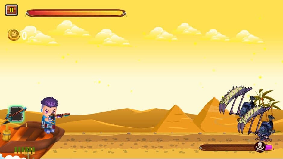 Скриншот 4 из Captain vs. Sky Pirates: Pyramids