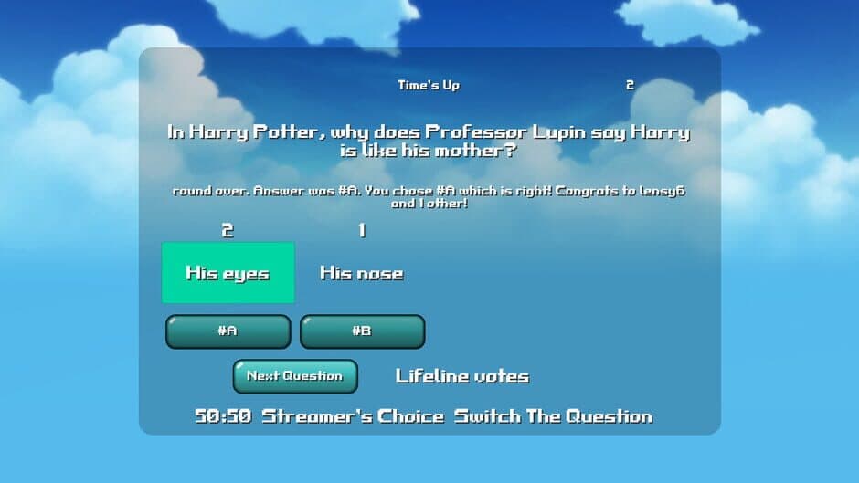 Скриншот 5 из Chat Millions: Stream Quiz Game