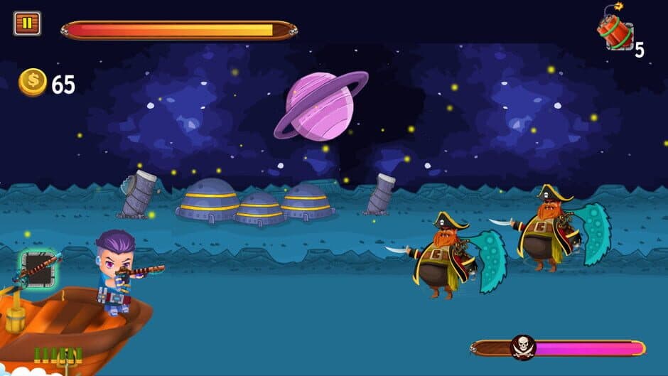 Скриншот 1 из Captain vs. Sky Pirates: Moon Base