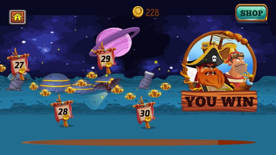 Скриншот 3 из Captain vs. Sky Pirates: Moon Base