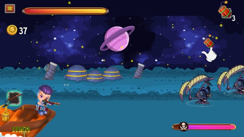Скриншот 5 из Captain vs. Sky Pirates: Moon Base
