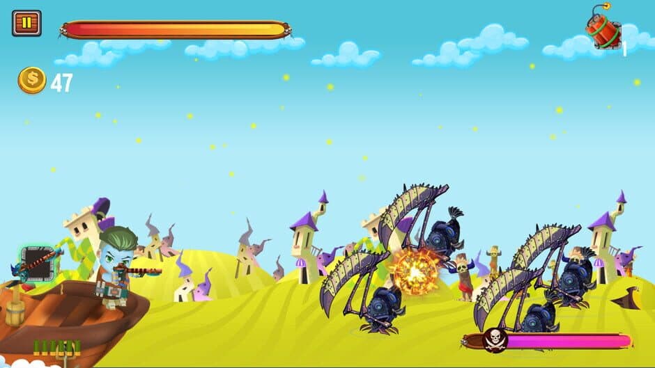 Скриншот 1 из Captain vs. Sky Pirates: Evil Village