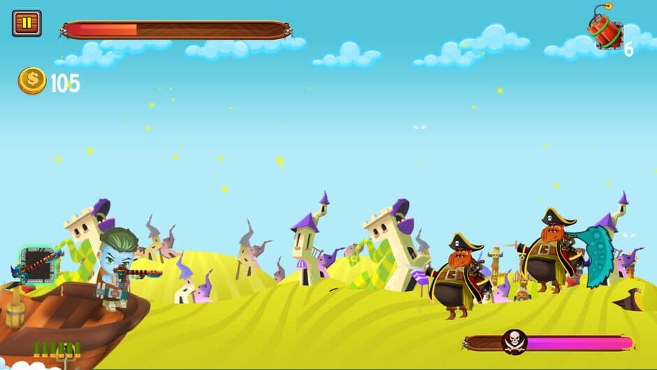 Скриншот 6 из Captain vs. Sky Pirates: Evil Village