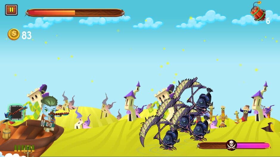Скриншот 7 из Captain vs. Sky Pirates: Evil Village
