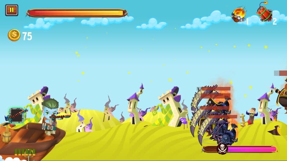 Скриншот 8 из Captain vs. Sky Pirates: Evil Village
