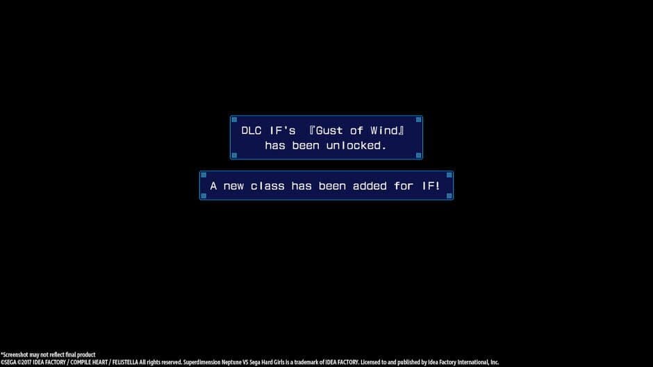 Скриншот 1 из Superdimension Neptune vs. Sega Hard Girls: If's Gust of Wind