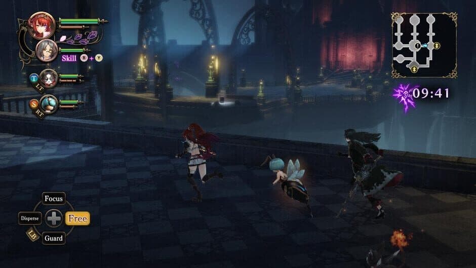 Скриншот 3 из Nights of Azure 2: Bride of the New Moon - Side Story: Time Drifts Through the Moonlit Night