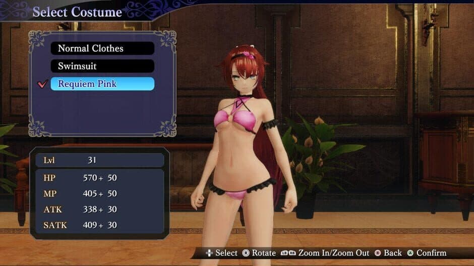 Скриншот 2 из Nights of Azure 2: Bride of the New Moon - Side Story: Time Drifts Through the Moonlit Night