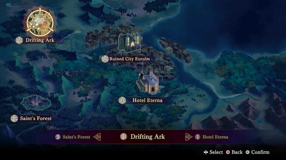 Скриншот 1 из Nights of Azure 2: Bride of the New Moon - Side Story: Time Drifts Through the Moonlit Night