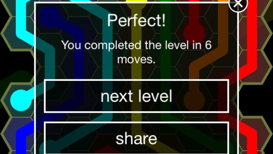 Скриншот 3 из Flow Free: Hexes