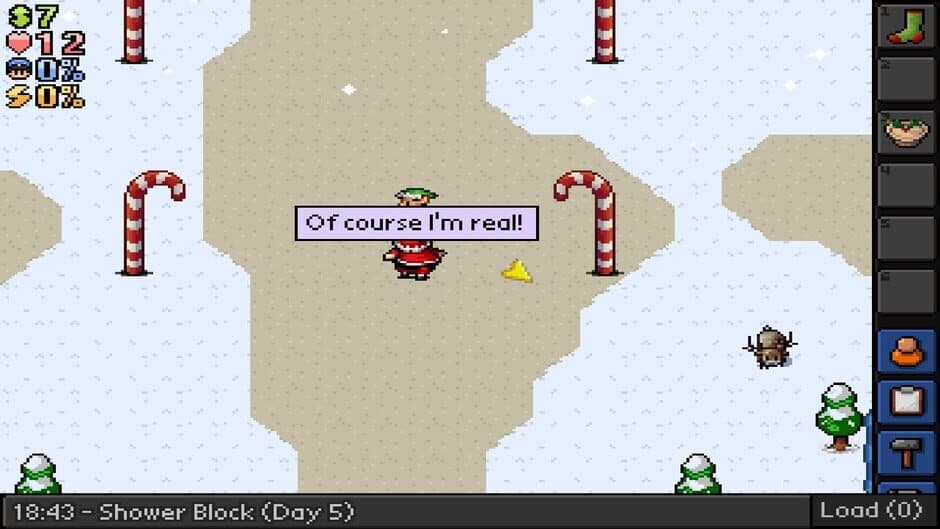 Скриншот 3 из The Escapists: Santa's Sweatshop