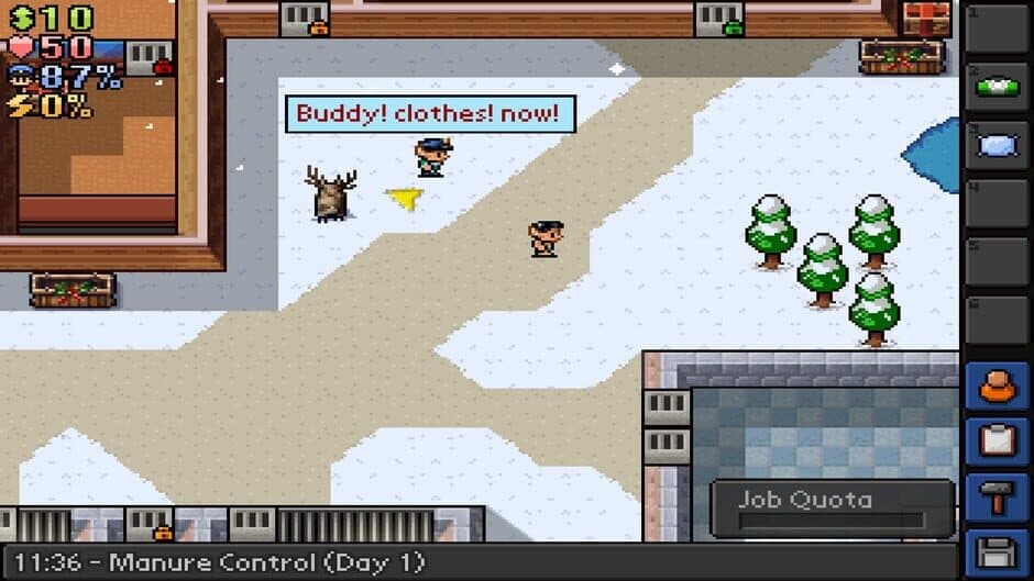 Скриншот 4 из The Escapists: Santa's Sweatshop