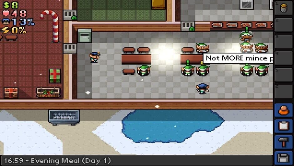 Скриншот 2 из The Escapists: Santa's Sweatshop