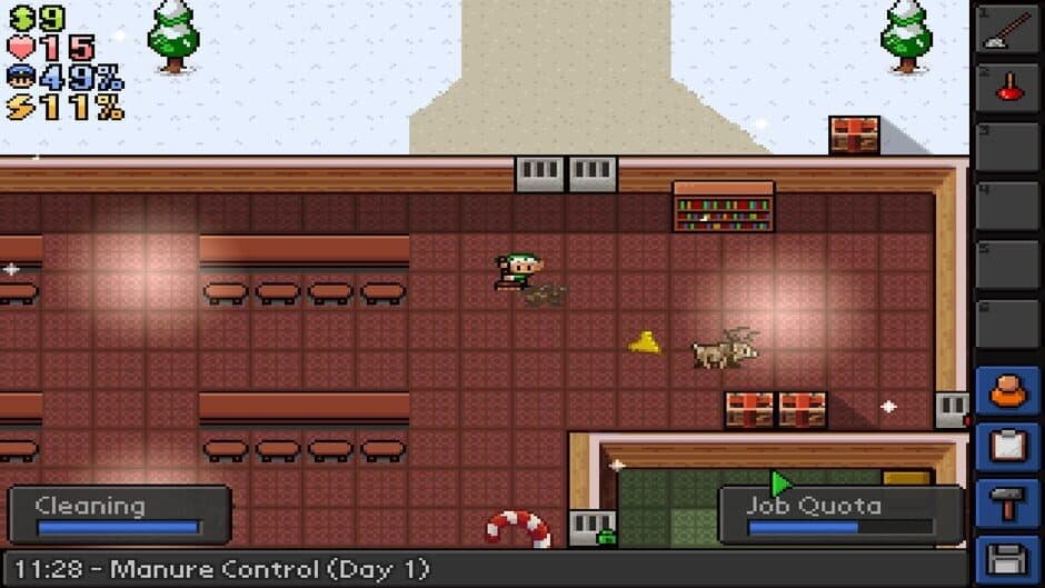 Скриншот 8 из The Escapists: Santa's Sweatshop