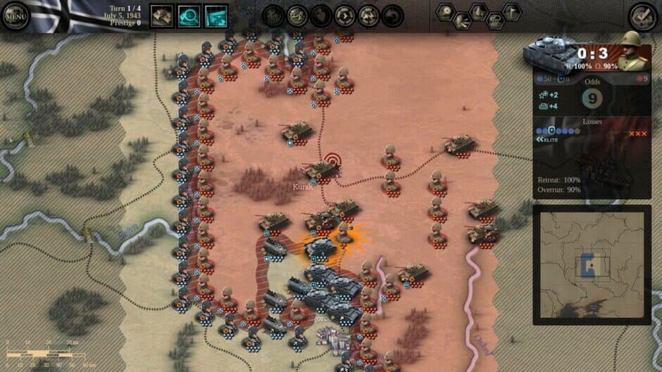 Скриншот 1 из Unity of Command: Red Turn