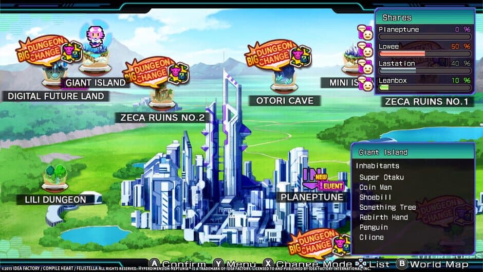 Скриншот 2 из Hyperdimension Neptunia Re;Birth3: V Generation - Giant Island