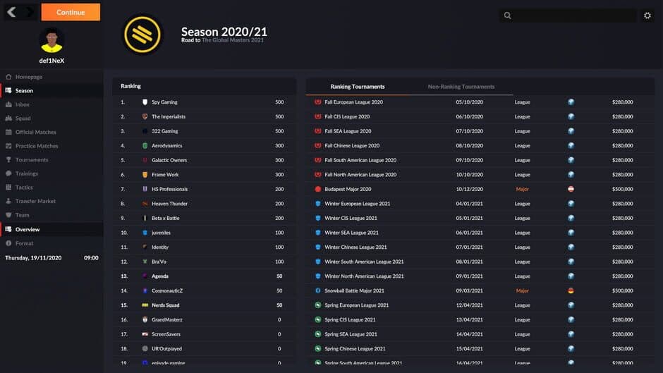 Скриншот 2 из eSports Manager