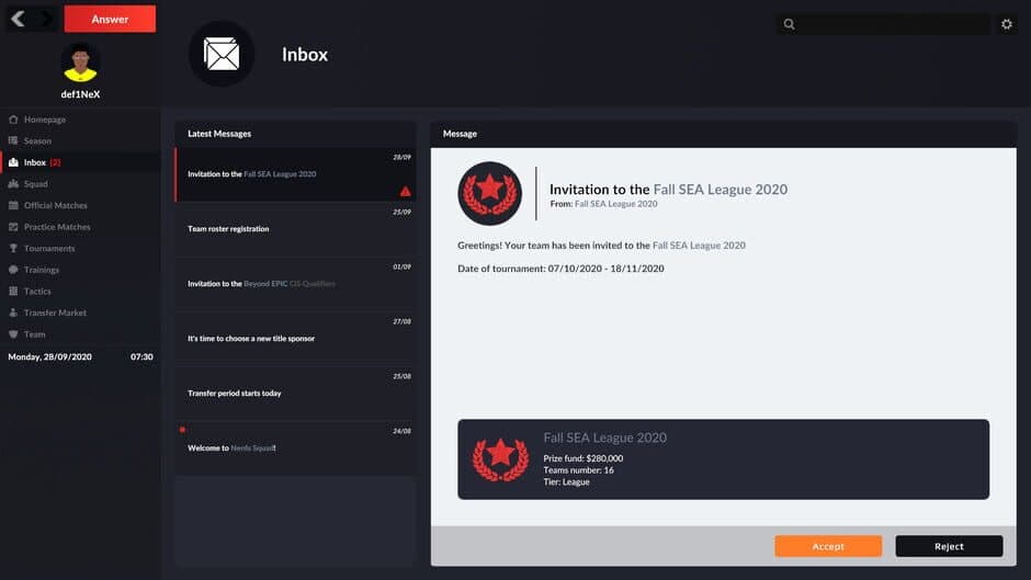 Скриншот 3 из eSports Manager