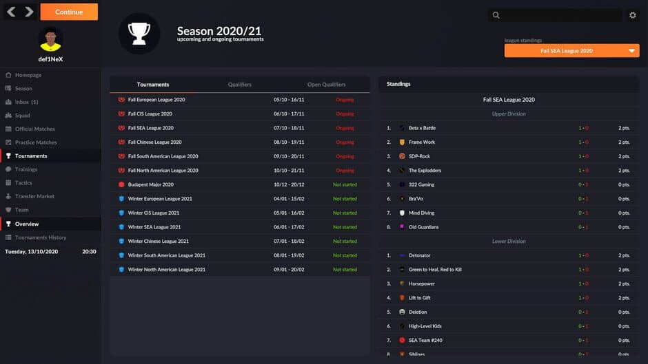 Скриншот 7 из eSports Manager