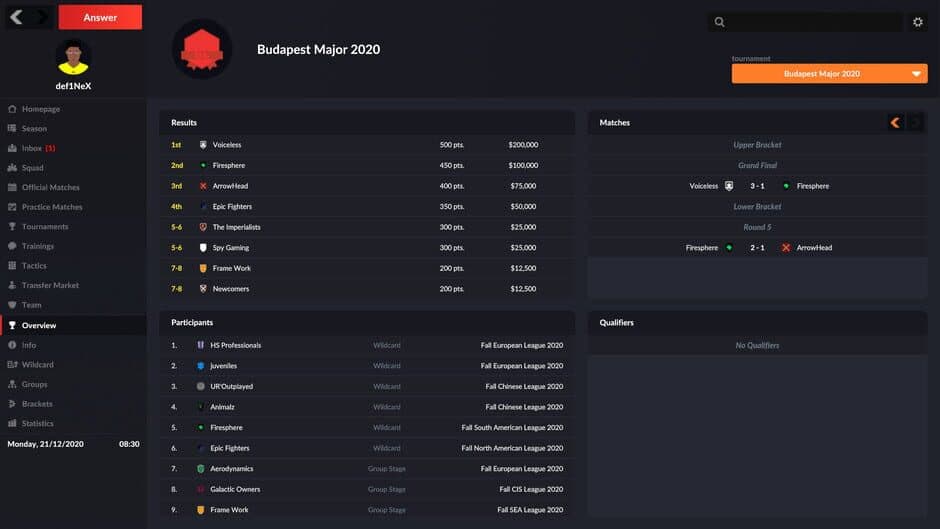 Скриншот 8 из eSports Manager
