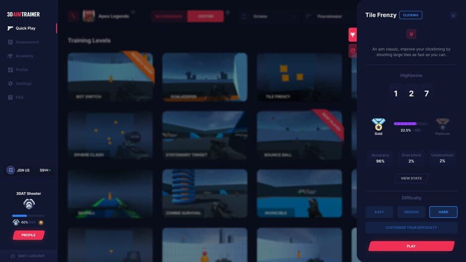 Скриншот 9 из 3D Aim Trainer