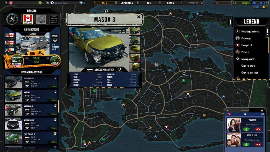 Скриншот 11 из Car Trader Simulator: Welcome to the Business